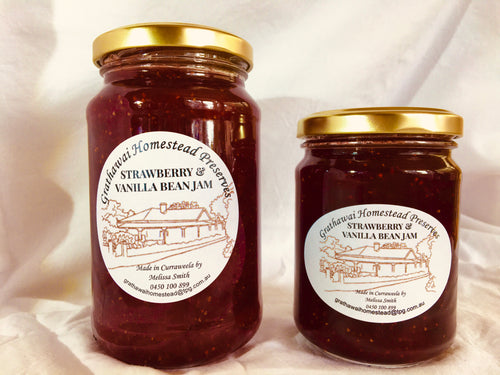 STRAWBERRY & VANILLA BEAN JAM