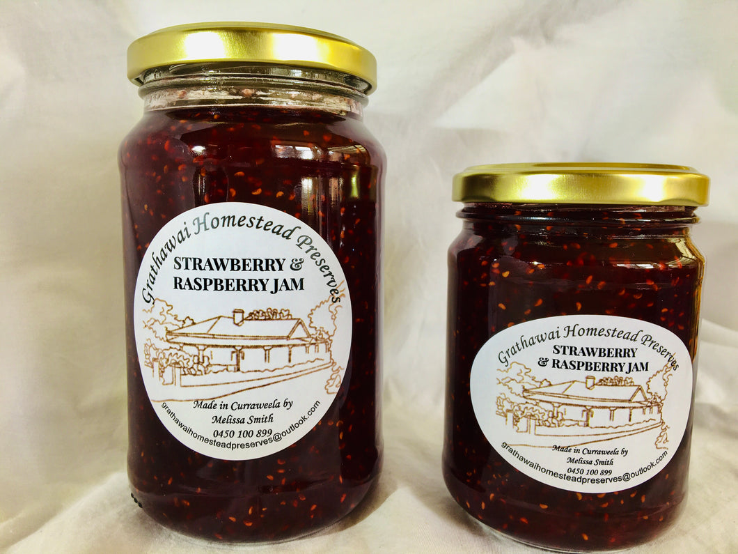 STRAWBERRY & RASPBERRY JAM