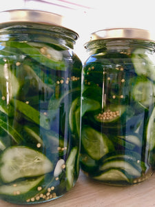 CUCUMBERS IN GARLIC MUSTARD VINEGAR - (2nd Place Royal Easter Show)