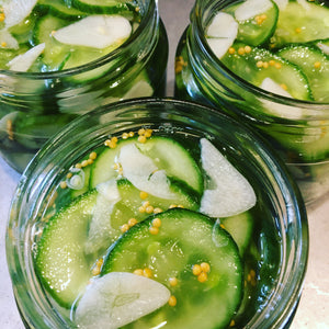 CUCUMBERS IN GARLIC MUSTARD VINEGAR - (2nd Place Royal Easter Show)