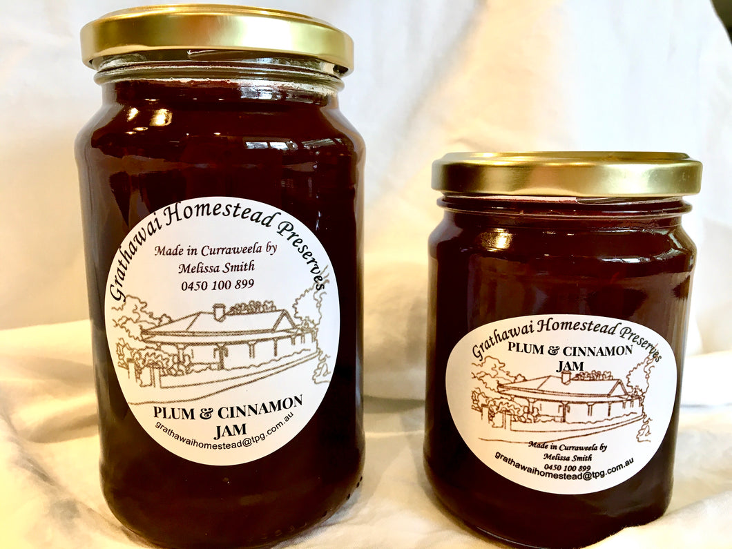 PLUM & CINNAMON JAM